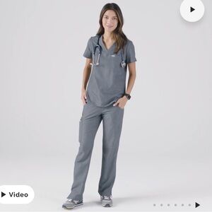 XS Petite Figs Scrub Set